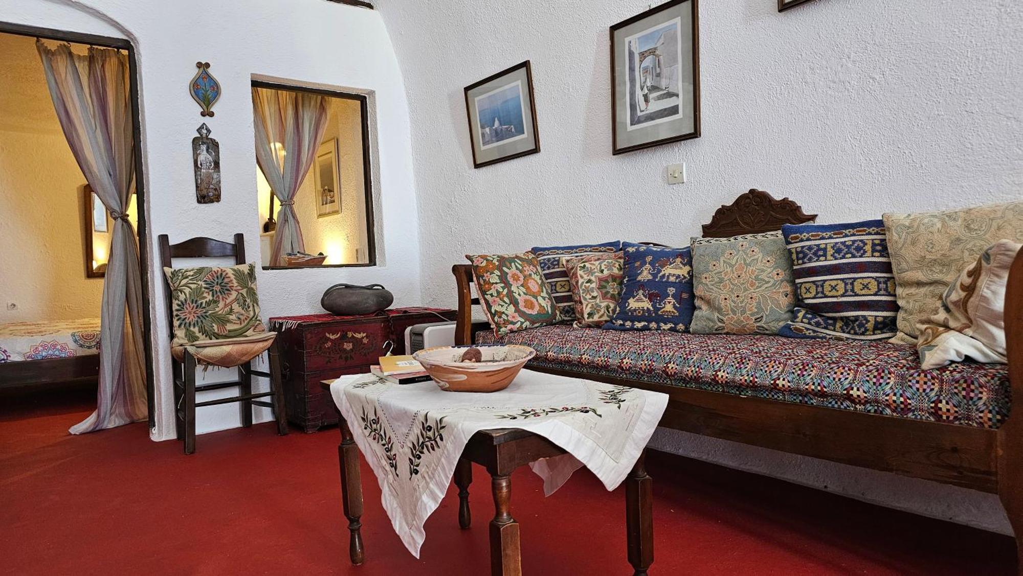 Villa Cactus Cave House On The Caldera Firostefani Esterno foto